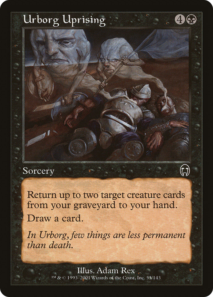 Urborg Uprising (APC-053) [Apocalypse] MTG Single Wizards of the Coast