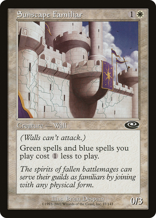 Sunscape Familiar (PLS-017) [Planeshift] MTG Single Wizards of the Coast
