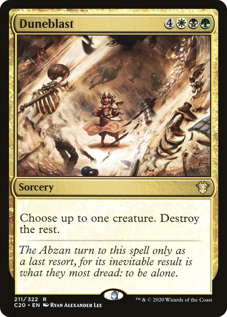 Duneblast (C20-211) [Commander 2020] MTG Single Wizards of the Coast