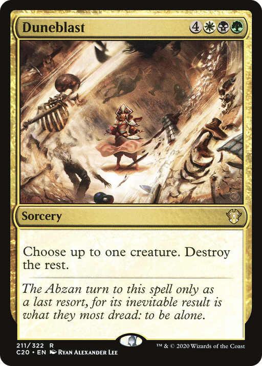Duneblast (C20-211) [Commander 2020] MTG Single Wizards of the Coast