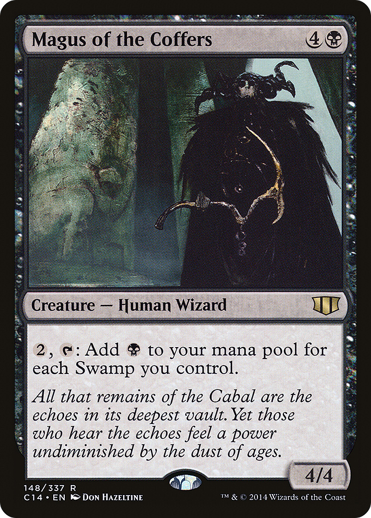 Magus of the Coffers (C14-148) [Commander 2014] MTG Single Wizards of the Coast