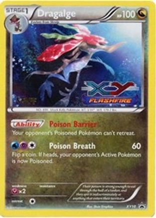 Dragalge - XY10 (Prerelease) [Staff] () Holofoil [Promos: XY Promos] Pokemon Single Pokémon