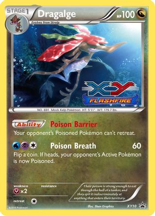 Dragalge - XY10 (Prerelease) (/211) Holofoil [Promos: XY Promos] Pokemon Single Pokémon