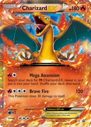 Charizard EX - XY17 (XY17/211) Holofoil [Promos: XY Promos] Pokemon Single Pokémon