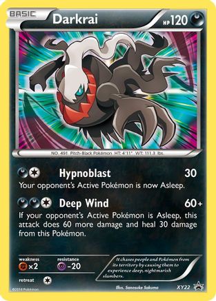 Darkrai - XY22 (XY22/211) Holofoil [Promos: XY Promos] Pokemon Single Pokémon