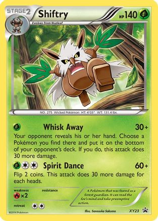 Shiftry - XY23 (XY23/211) Holofoil [Promos: XY Promos] Pokemon Single Pokémon
