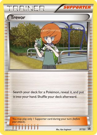 Trevor - XY33 (/211) [Promos: XY Promos] Pokemon Single Pokémon