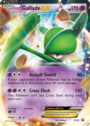 Gallade EX - XY45 (XY45/211) Holofoil [Promos: XY Promos] Pokemon Single Pokémon