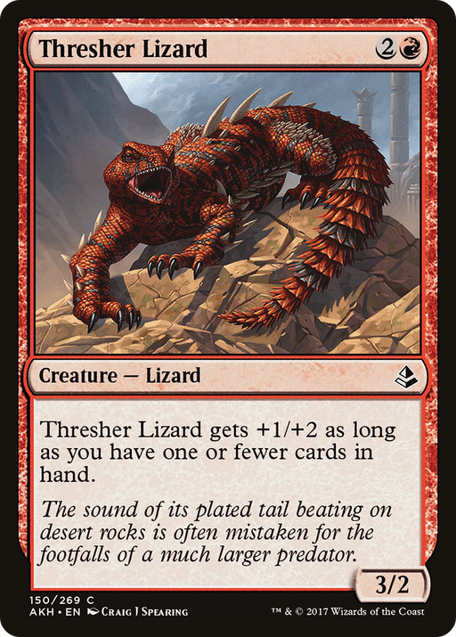 Thresher Lizard (AKH-150) [Amonkhet] MTG Single Wizards of the Coast