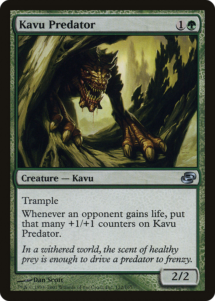 Kavu Predator (PLC-132) [Planar Chaos] Foil MTG Single Planar Chaos