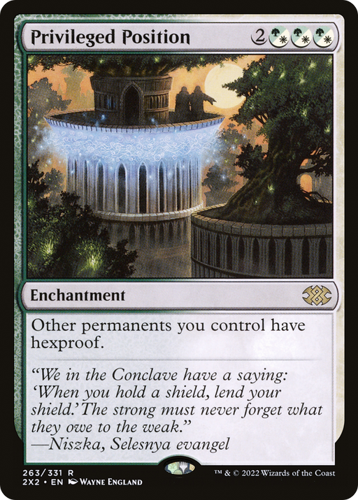Privileged Position (2X2-263) [Double Masters 2022] MTG Single Wizards of the Coast