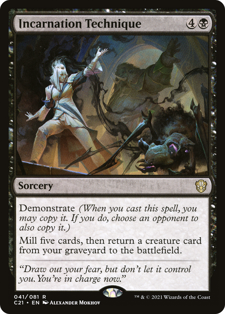 Incarnation Technique (C21-041) [Commander 2021] MTG Single Wizards of the Coast