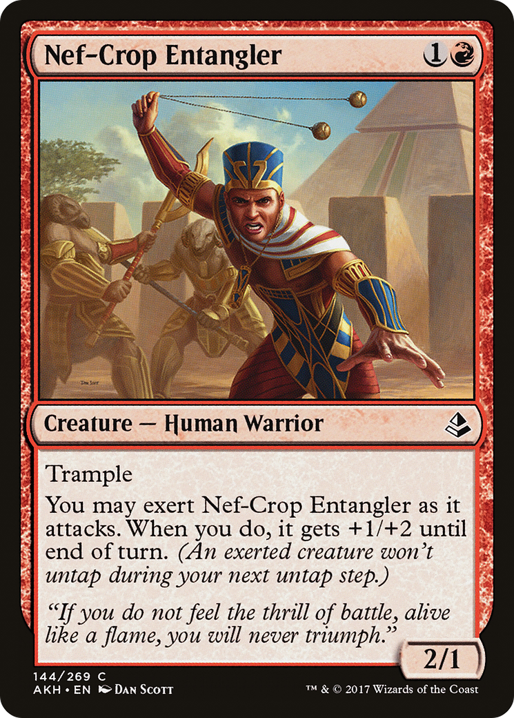 Nef-Crop Entangler (AKH-144) [Amonkhet] Foil MTG Single Wizards of the Coast