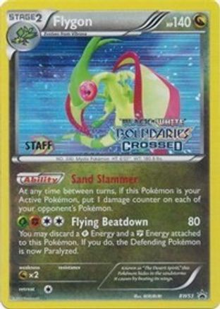 Flygon - BW53 (Prerelease) [Staff] () Holofoil [Promos: BW Promos] Pokemon Single Pokémon