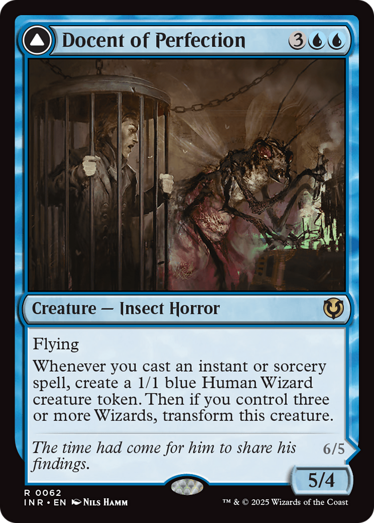 Docent of Perfection (INR-062) [Innistrad Remastered] Foil MTG Single Wizards of the Coast