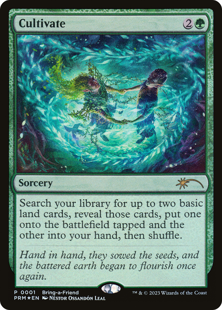 Cultivate (UMP-006) [Misc] Wizards Play Network 2023 Foil MTG Single Wizards of the Coast