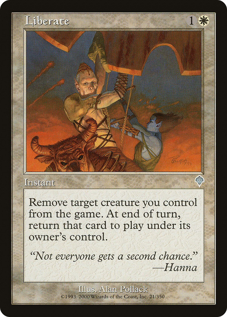 Liberate (INV-021) [Invasion] MTG Single Wizards of the Coast