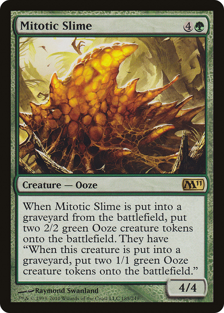 Mitotic Slime (M11-185) [Magic 2011] MTG Single Wizards of the Coast