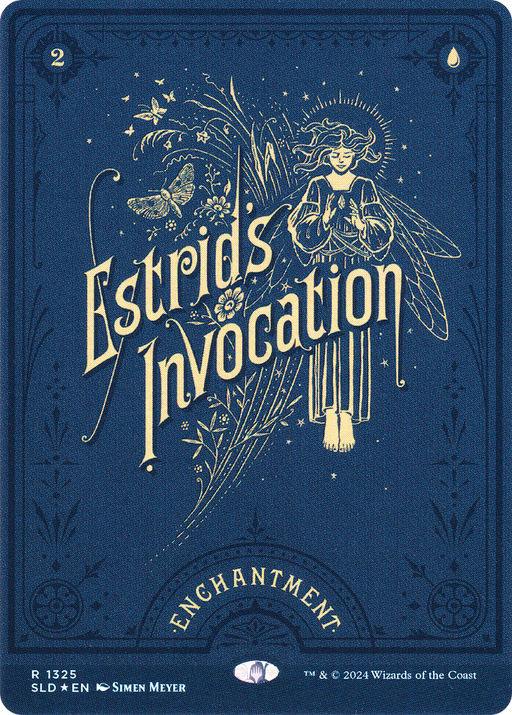 Estrid's Invocation (SLD-1325) [Secret Lair] Drop (Borderless) Foil MTG Single Wizards of the Coast