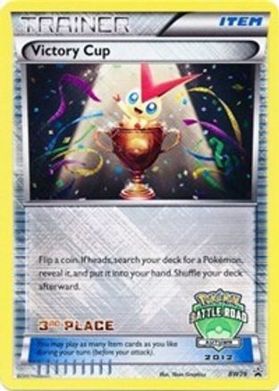 Victory Cup - BW29 (Battle Road Autumn 2012) [3rd Place] () Holofoil [Promos: BW Promos] Pokemon Single Pokémon