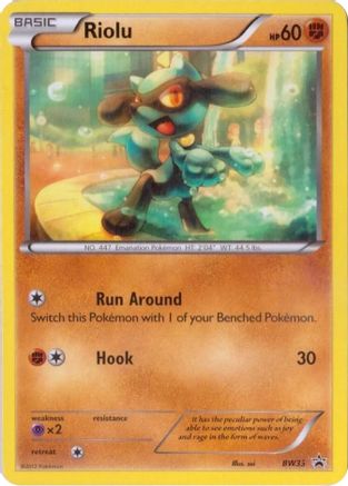 Riolu - BW33 (/101) [Promos: BW Promos] Pokemon Single Pokémon