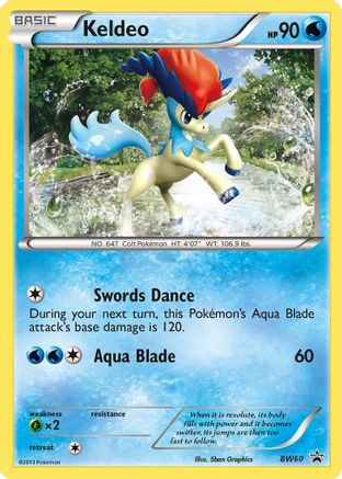 Keldeo - BW60 (/101) [Promos: BW Promos] Pokemon Single Pokémon