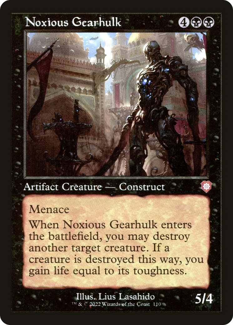 Noxious Gearhulk (BRC-110) [The Brothers' War Commander] MTG Single Wizards of the Coast