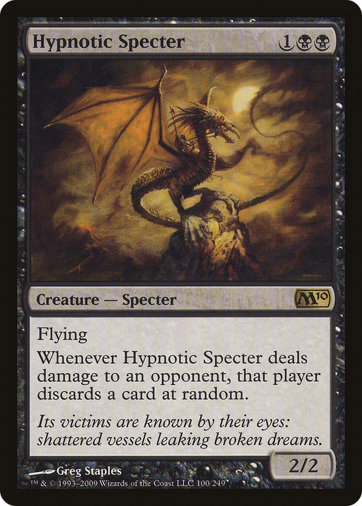 Hypnotic Specter (M10-100) [Magic 2010] Foil MTG Single Wizards of the Coast