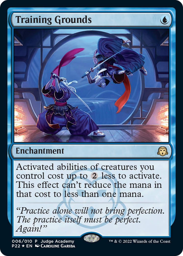 Training Grounds (JDG-006) [Misc] Judge Gift Cards 2022 Foil MTG Single Wizards of the Coast