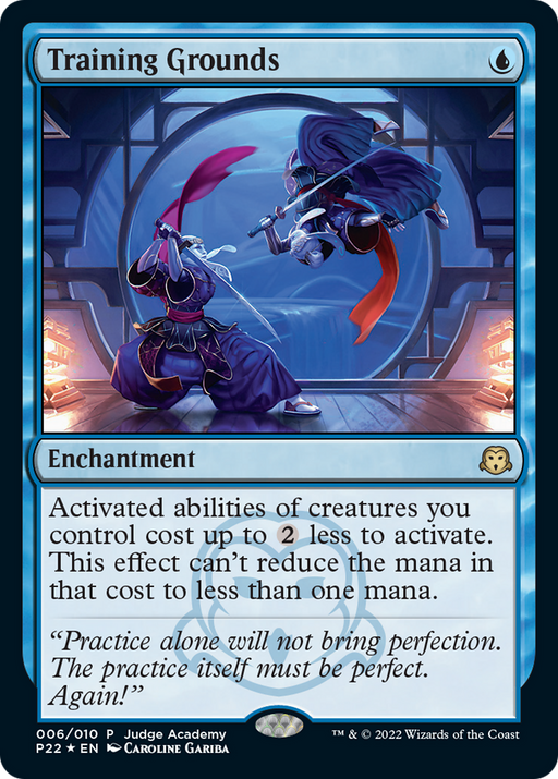 Training Grounds (JDG-006) [Misc] Judge Gift Cards 2022 Foil MTG Single Wizards of the Coast