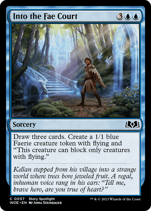 Into the Fae Court (WOE-057) [Wilds of Eldraine] MTG Single Wizards of the Coast