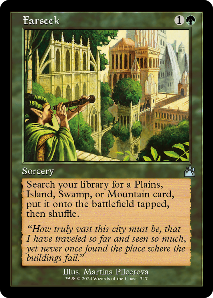 Farseek (RVR-347) [Ravnica Remastered] Foil MTG Single Wizards of the Coast