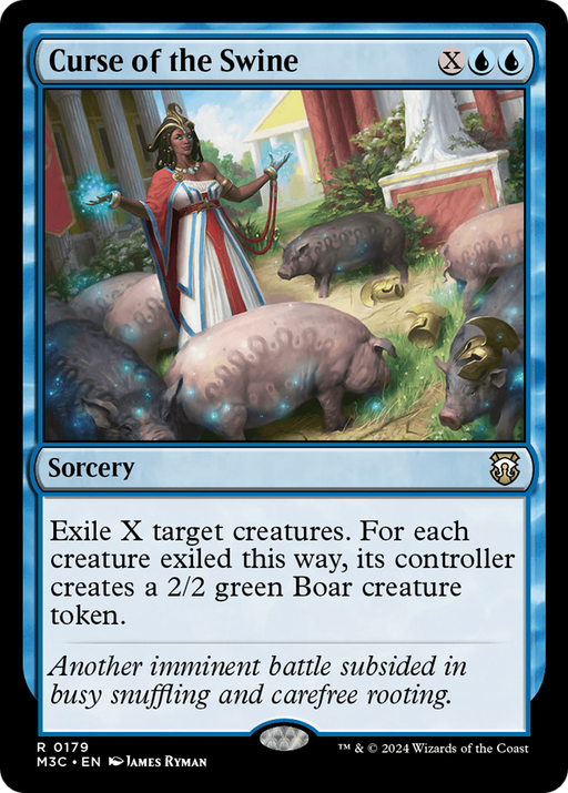 Curse of the Swine (M3C-179) [Modern Horizons 3 Commander] MTG Single Wizards of the Coast