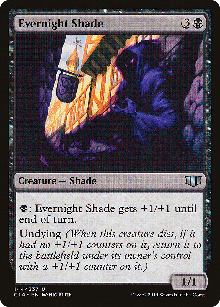Evernight Shade (C14-144) [Commander 2014] MTG Single Wizards of the Coast