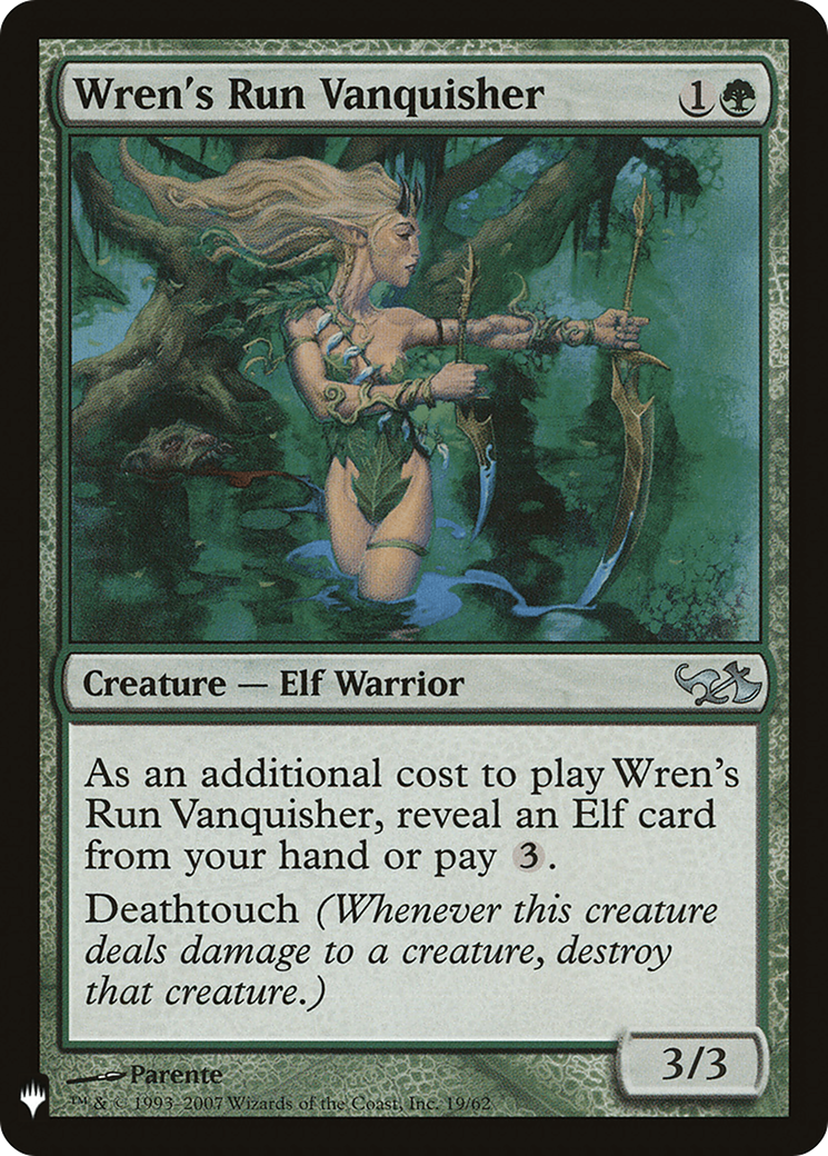 Wren's Run Vanquisher (LIST-DD1-19) [Mystery Booster] The List MTG Single Wizards of the Coast