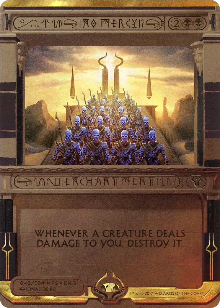 No Mercy (MPS2-043) [Amonkhet Invocations] (Borderless) Foil MTG Single Wizards of the Coast