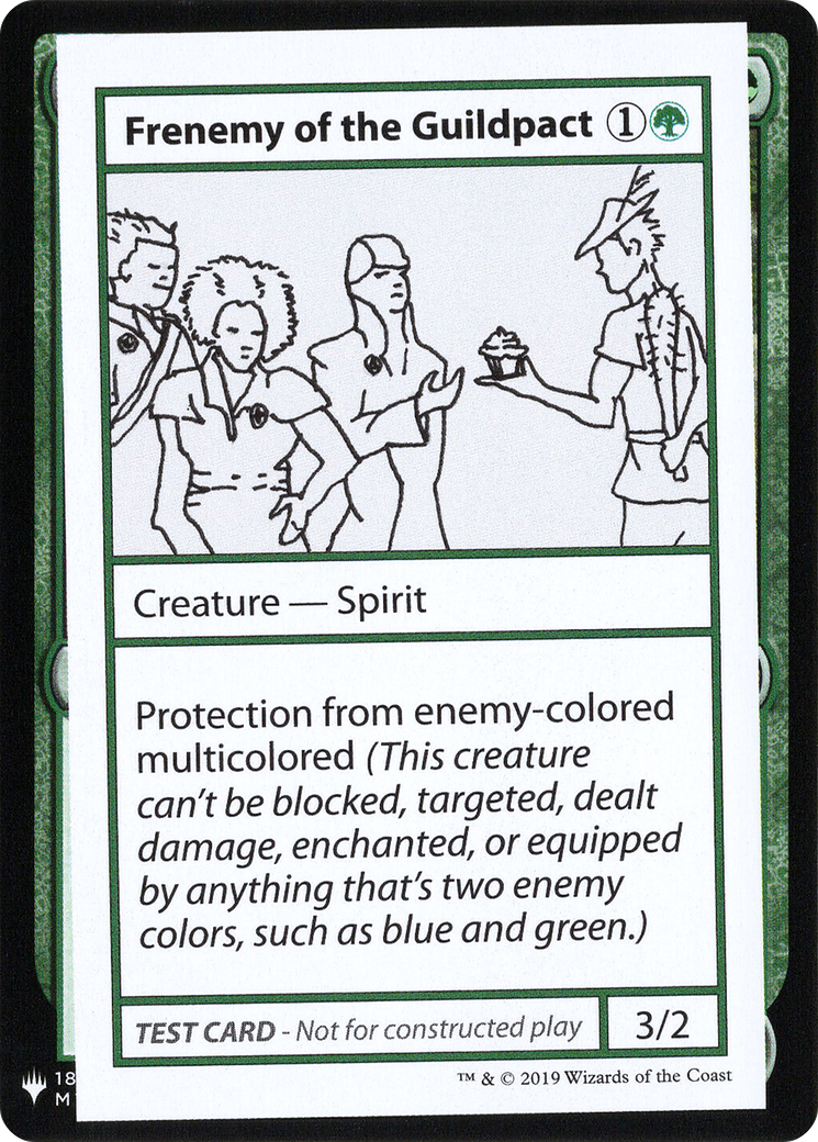 Frenemy of the Guildpact (CMB1-074) [Mystery Booster] Playtest Cards 2019 MTG Single Wizards of the Coast