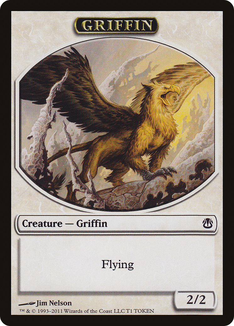Griffin (DDH-001) [Misc] Duel Decks: Ajani vs. Nicol Bolas Tokens MTG Single Wizards of the Coast
