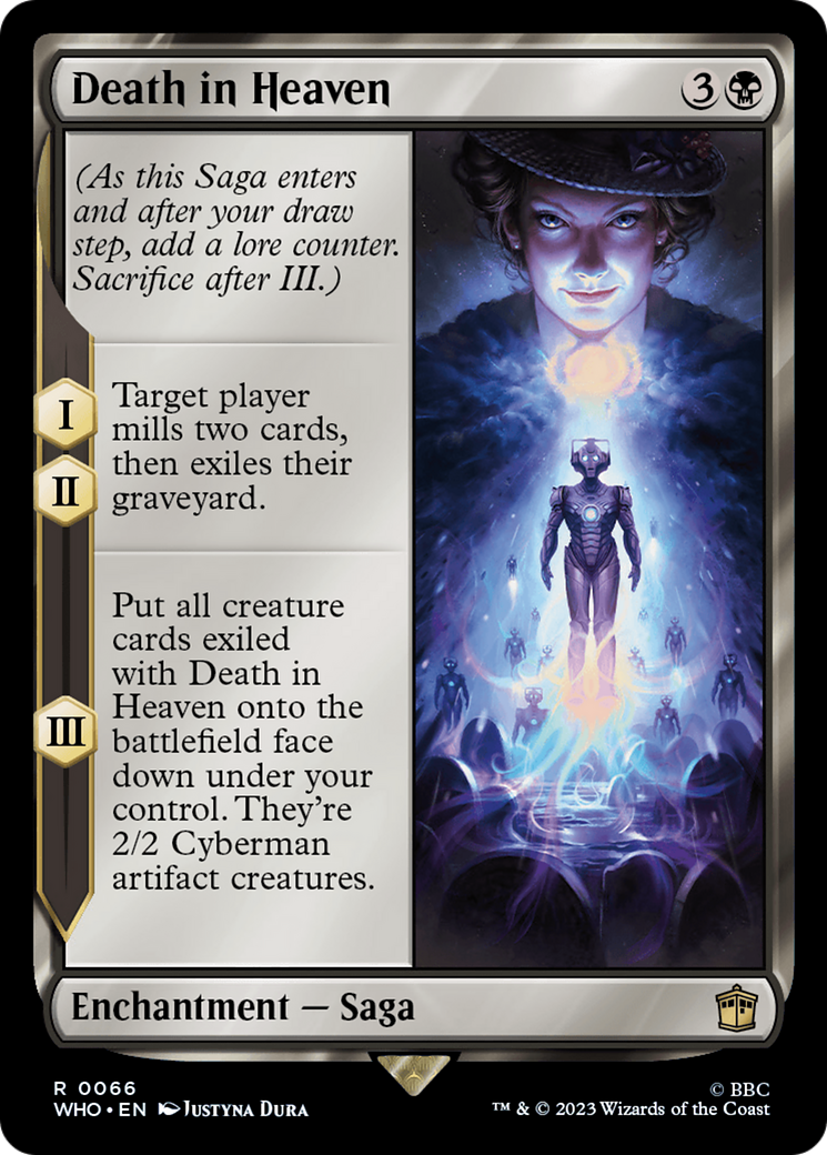 Death in Heaven (WHO-066) [Doctor Who] Foil MTG Single Wizards of the Coast
