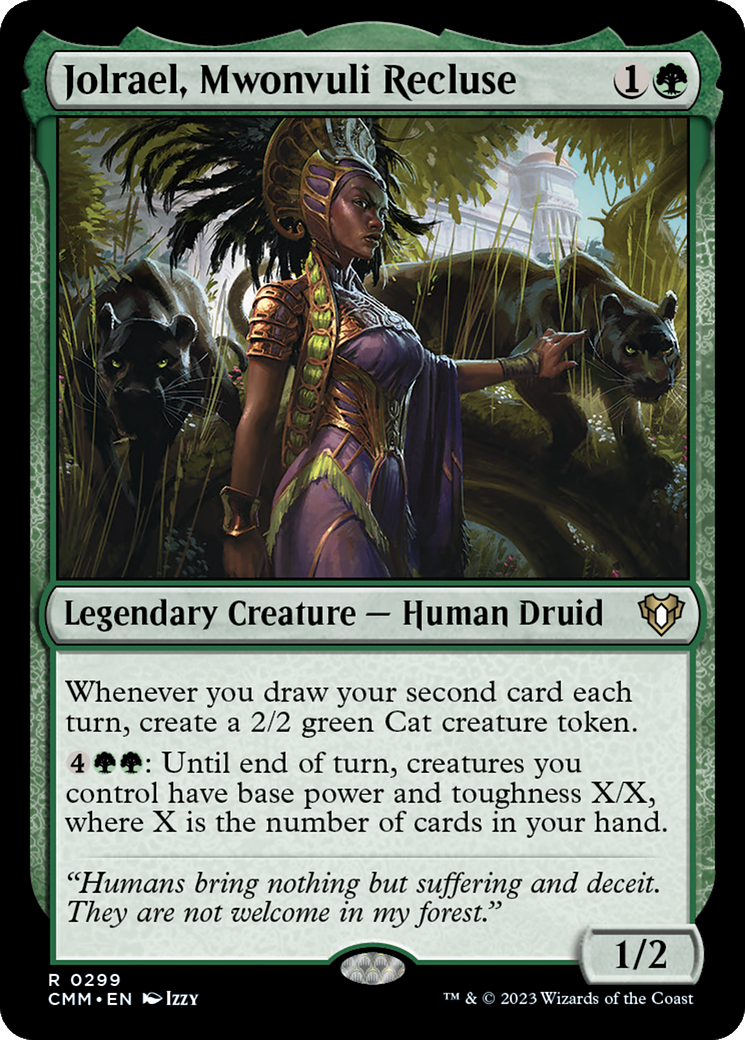 Jolrael, Mwonvuli Recluse (CMM-299) [Commander Masters] Foil MTG Single Wizards of the Coast