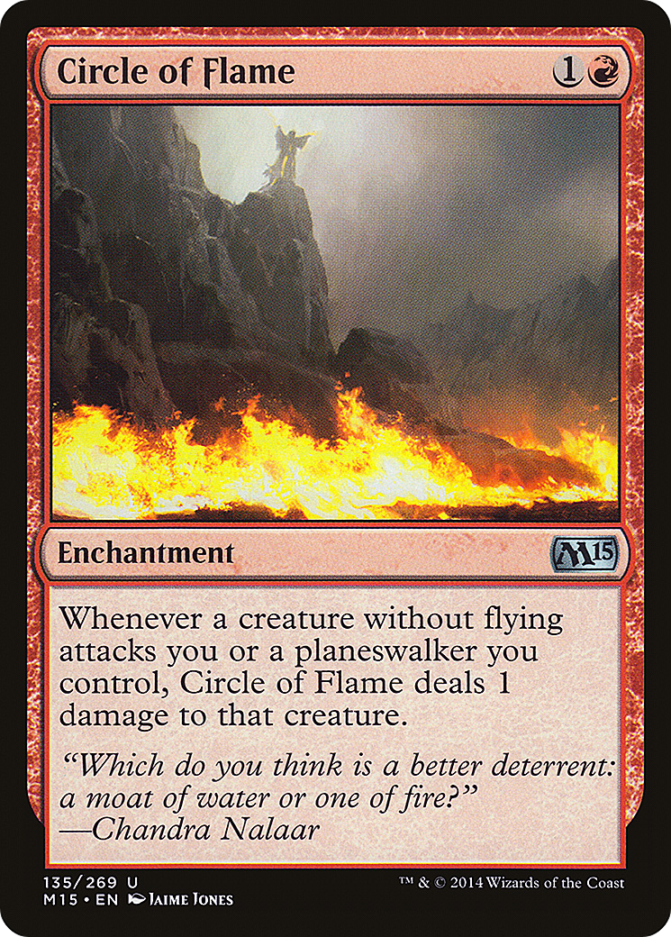 Circle of Flame (M15-135) [Magic 2015] Foil MTG Single Wizards of the Coast