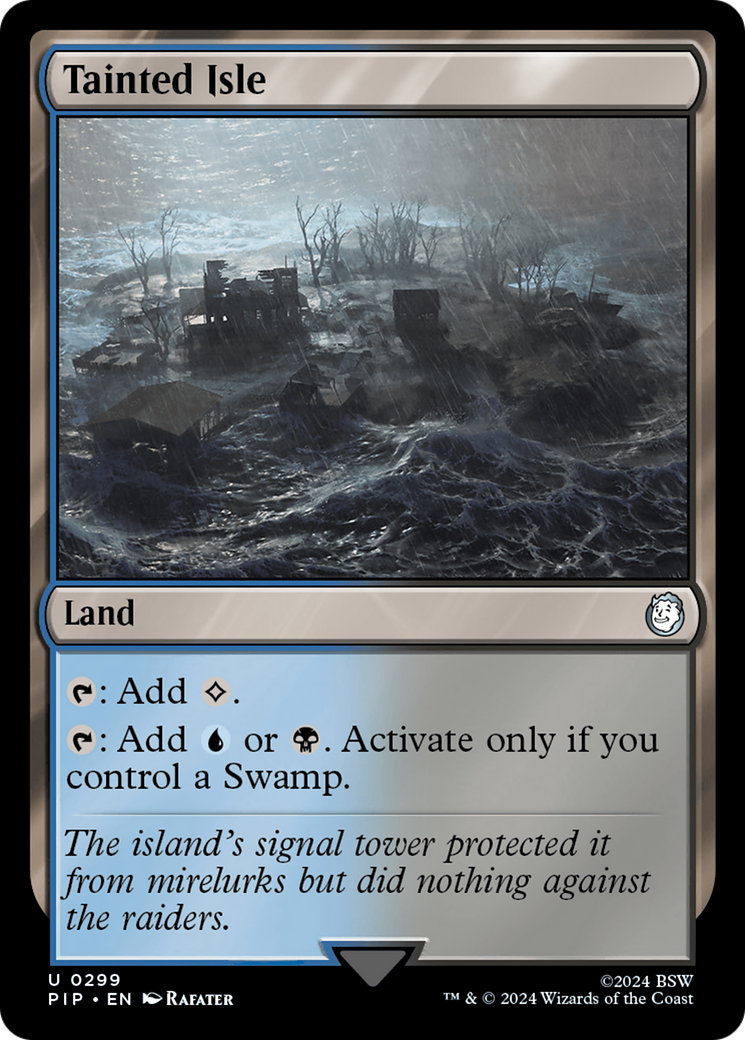 Tainted Isle (PIP-299) [Fallout] MTG Single Wizards of the Coast