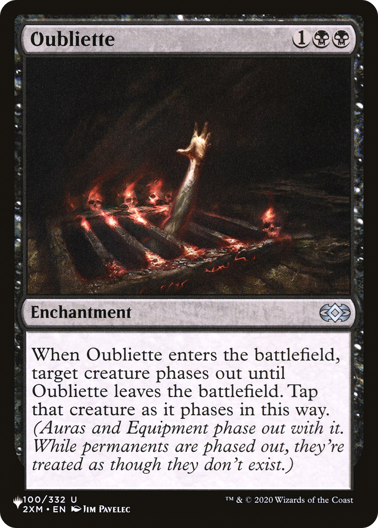 Oubliette (LIST-2XM-100) [Mystery Booster] The List MTG Single Wizards of the Coast