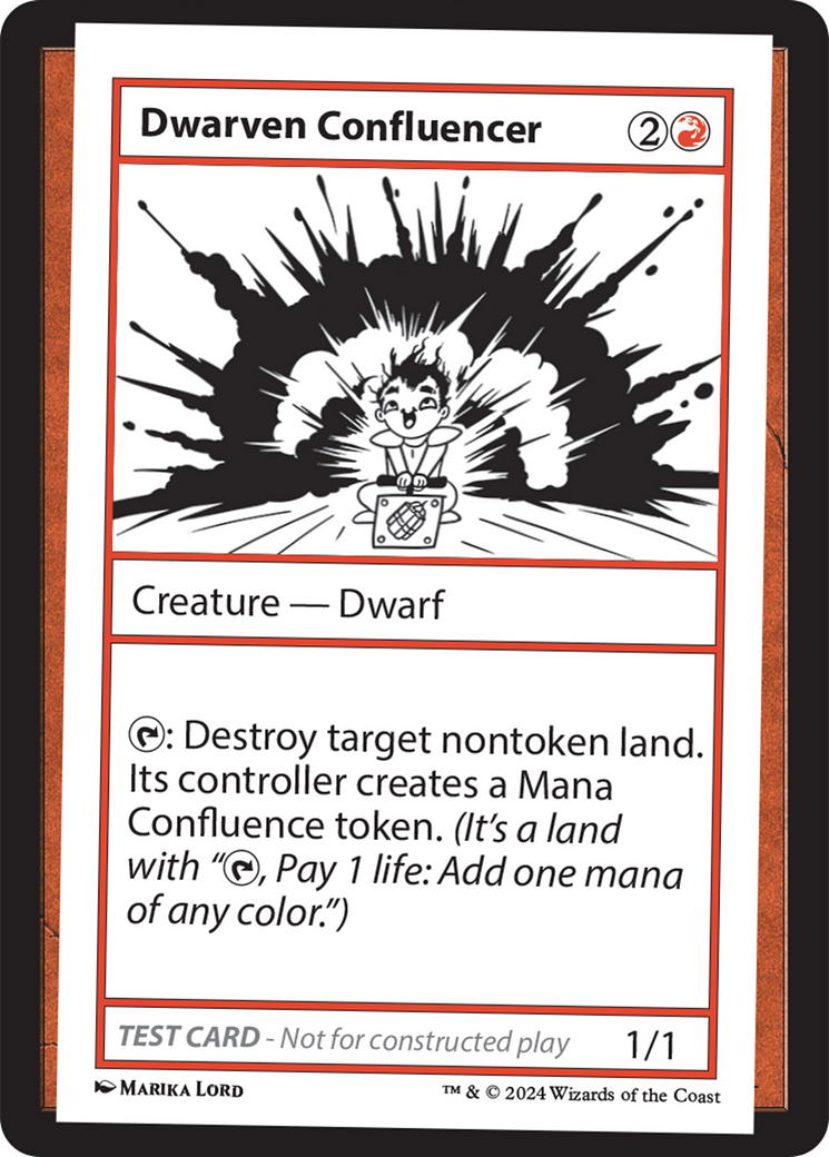 Dwarven Confluencer (MB2PC-) [Mystery Booster] Mystery Booster 2 MTG Single Wizards of the Coast