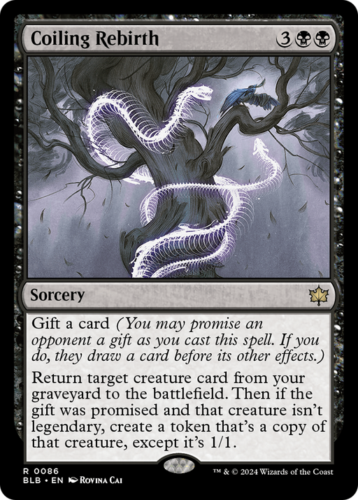 Coiling Rebirth (BLB-086) [Bloomburrow] MTG Single Wizards of the Coast