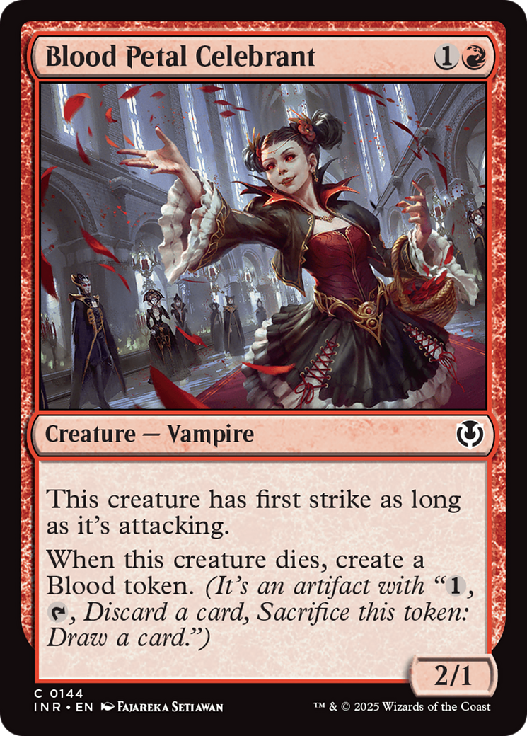 Blood Petal Celebrant (INR-144) [Innistrad Remastered] MTG Single Wizards of the Coast