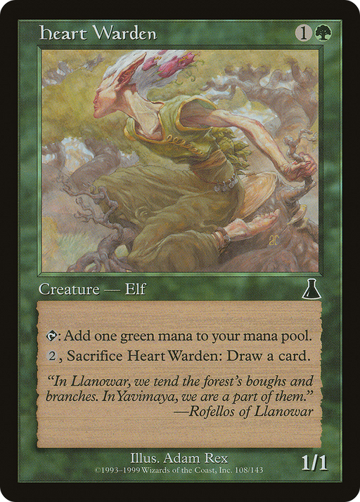 Heart Warden (UDS-108) [Urza's Destiny] MTG Single Wizards of the Coast