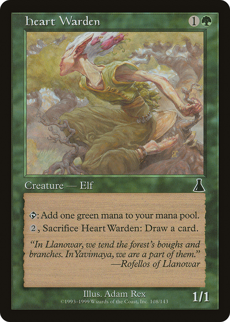 Heart Warden (UDS-108) [Urza's Destiny] Foil MTG Single Wizards of the Coast