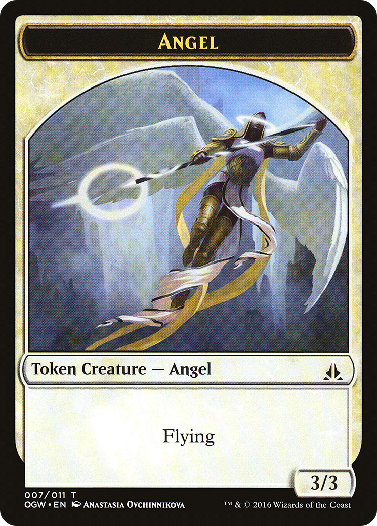 Angel (OGW-007) [Tokens] Oath of the Gatewatch Tokens MTG Single Wizards of the Coast