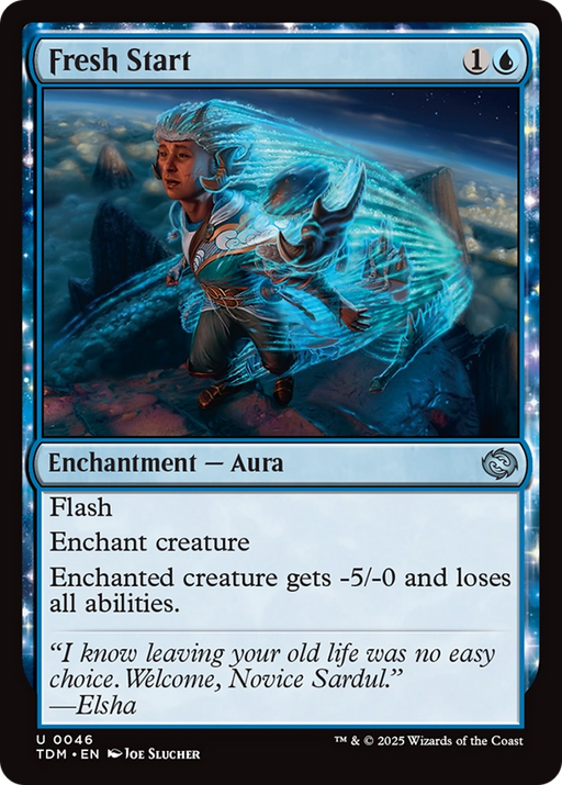 Fresh Start (TDM-046) [Tarkir: Dragonstorm] Foil MTG Single Wizards of the Coast